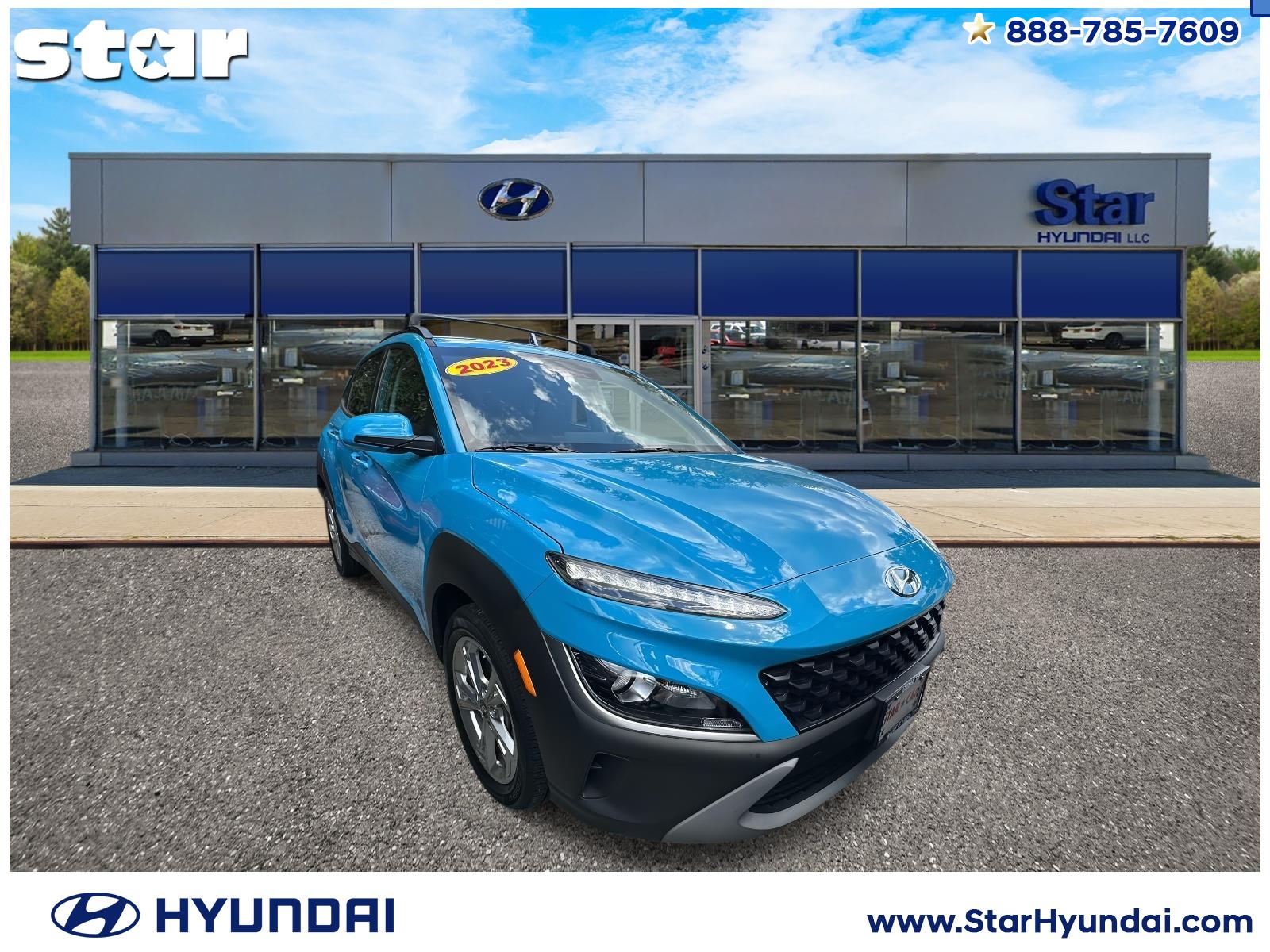 used 2023 Hyundai Kona car, priced at $20,999