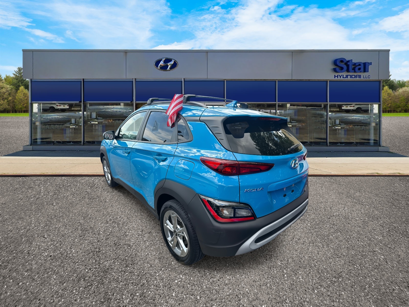 used 2023 Hyundai Kona car, priced at $20,599