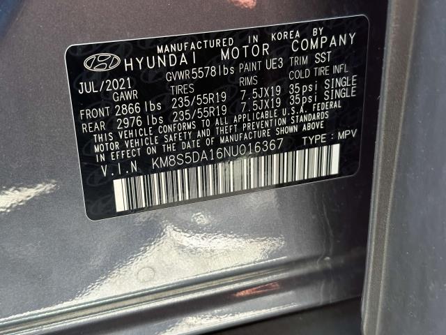used 2022 Hyundai Santa Fe Hybrid car, priced at $26,995