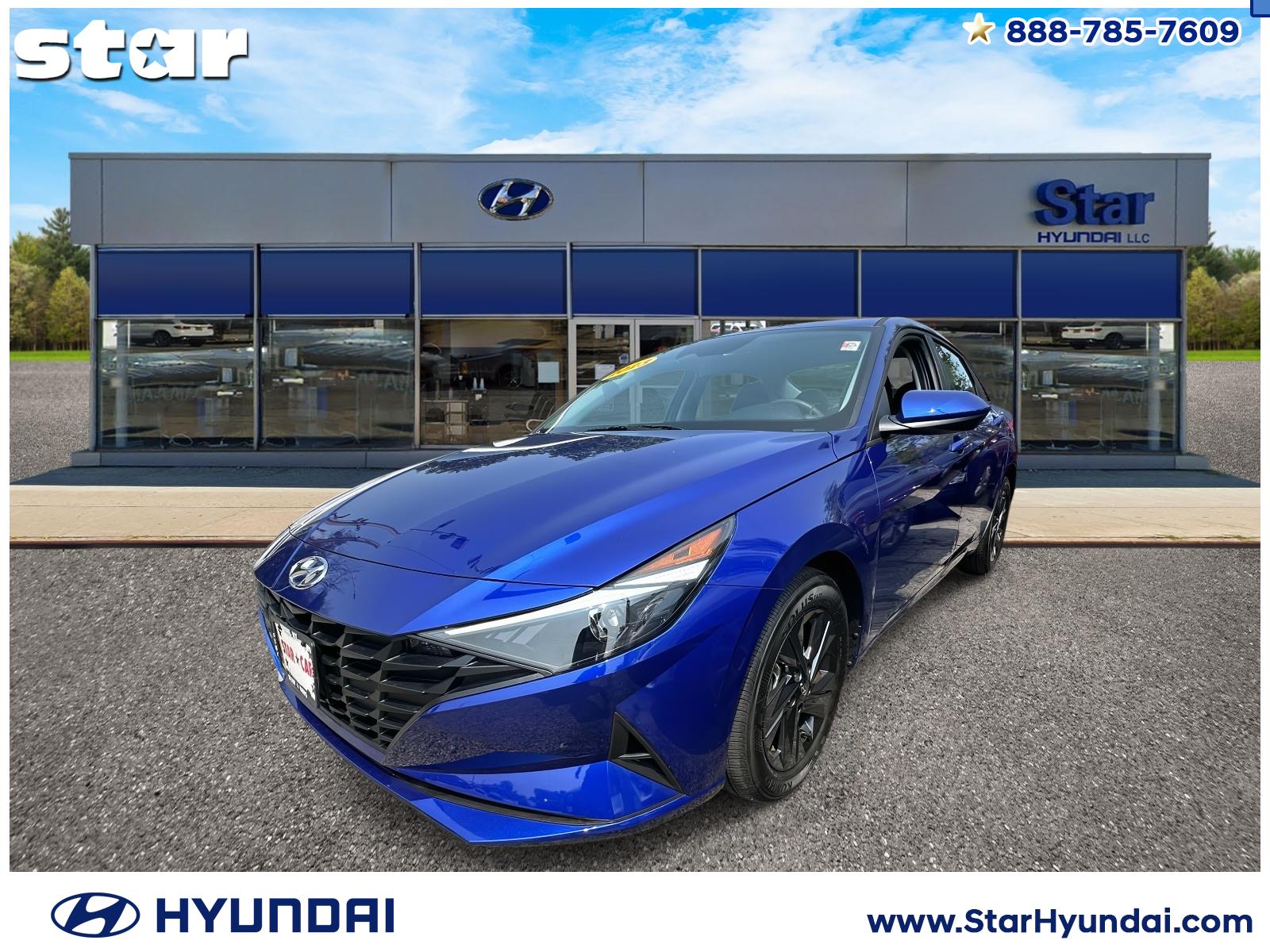 used 2023 Hyundai Elantra car, priced at $19,999