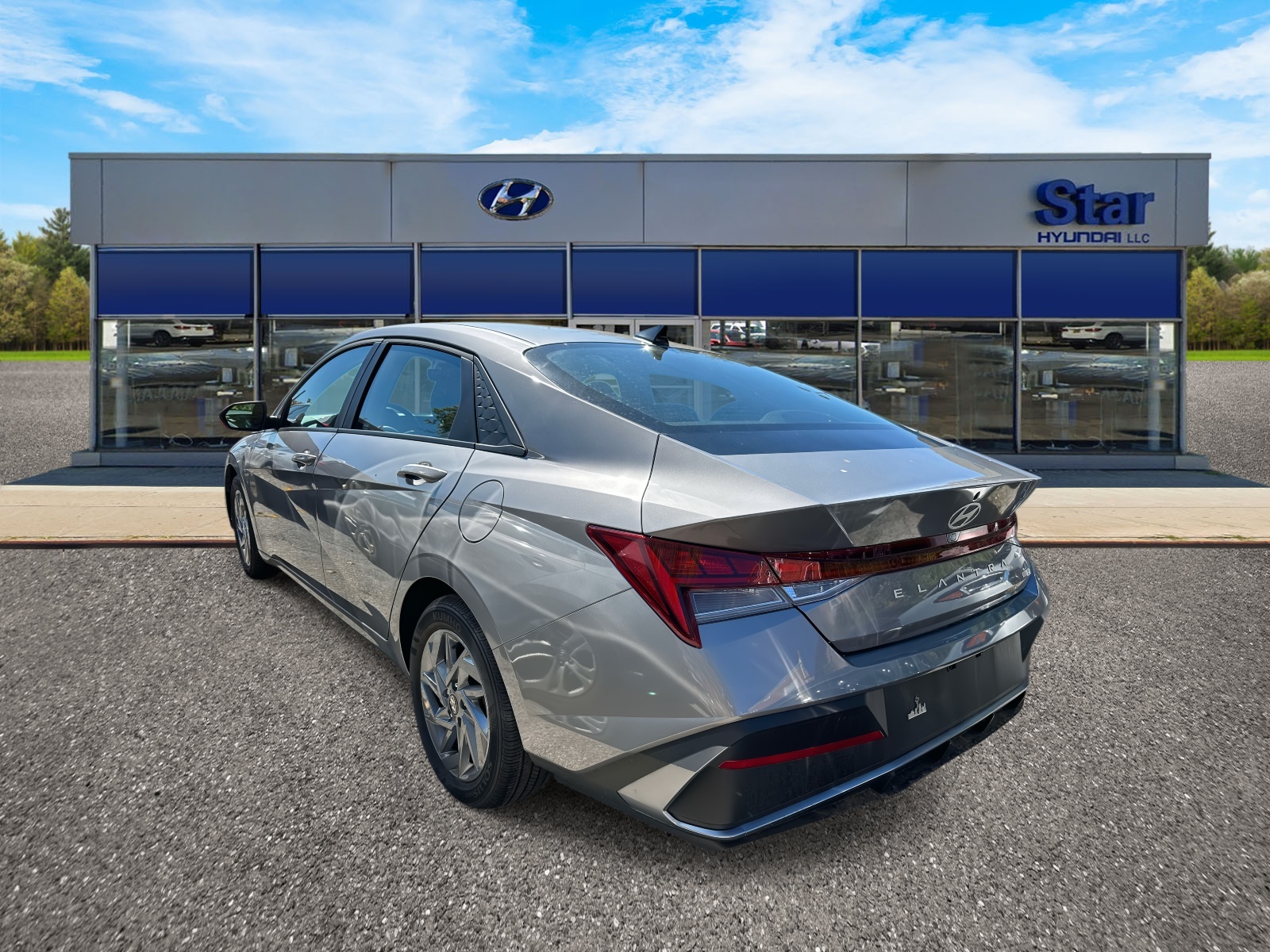 used 2024 Hyundai Elantra Hybrid car, priced at $21,995