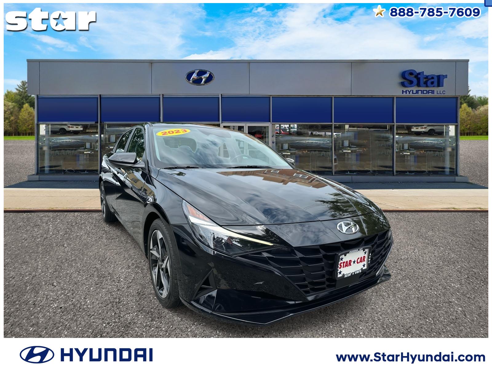 used 2023 Hyundai Elantra car, priced at $18,999