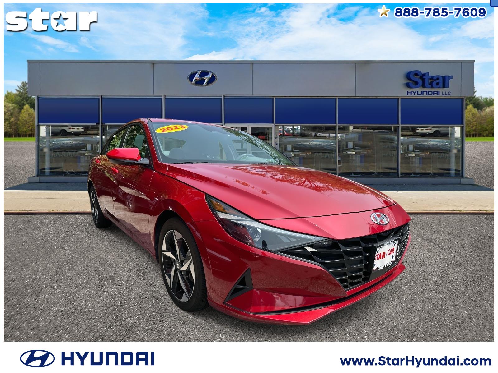 used 2023 Hyundai Elantra car, priced at $19,199