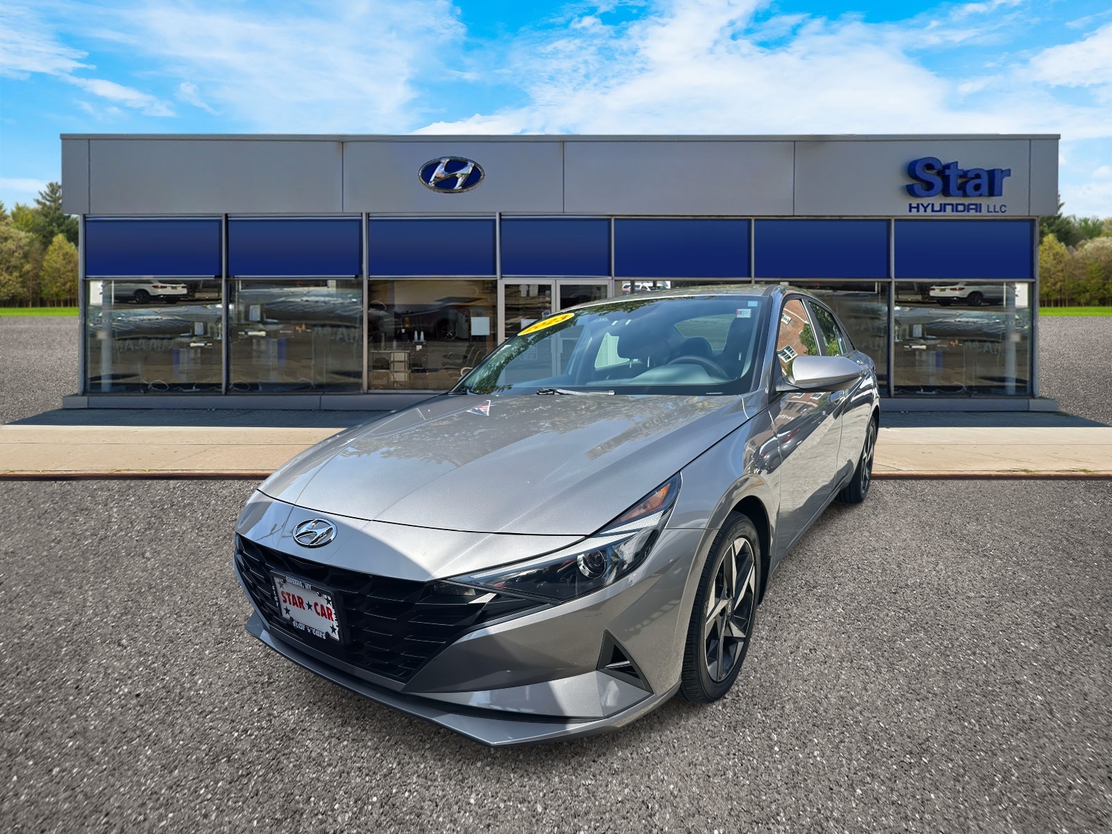 used 2023 Hyundai Elantra car, priced at $18,999