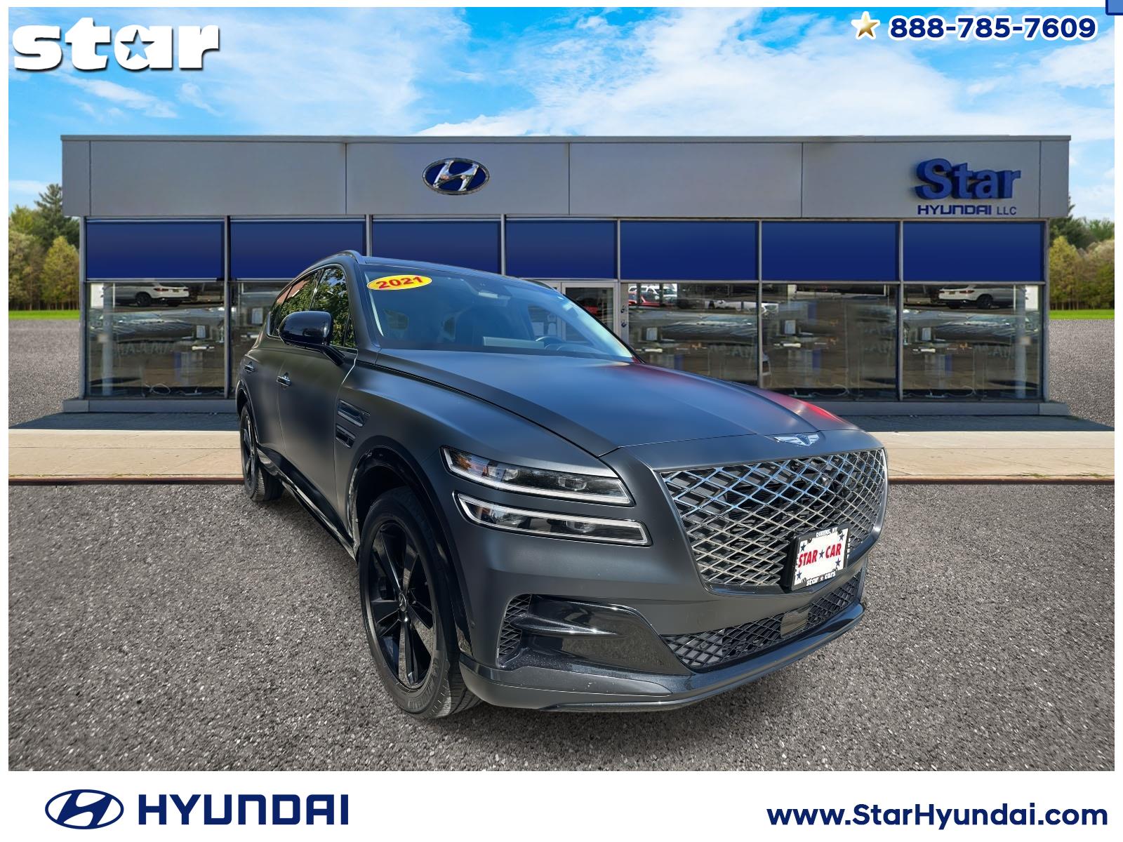 used 2021 Genesis GV80 car, priced at $32,995