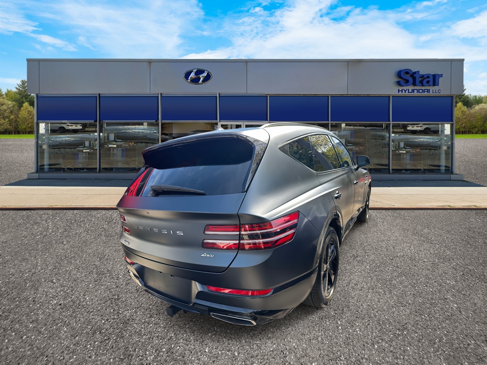 used 2021 Genesis GV80 car, priced at $32,995