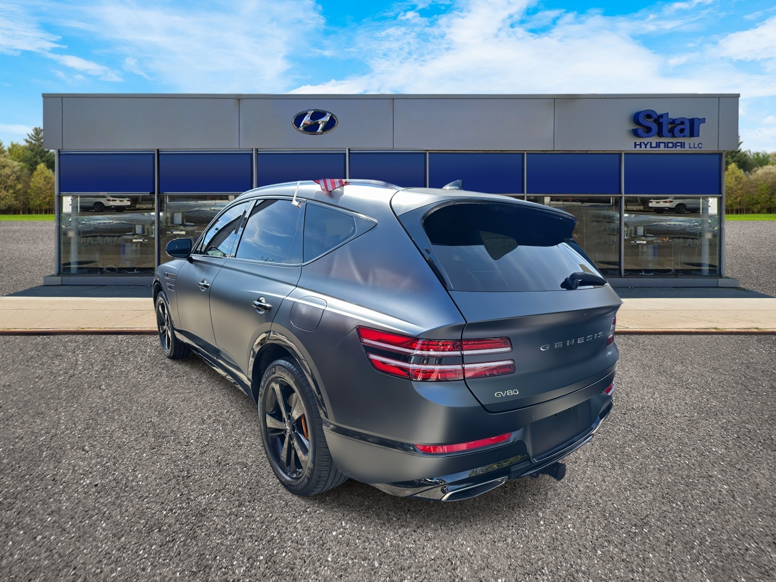 used 2021 Genesis GV80 car, priced at $32,995