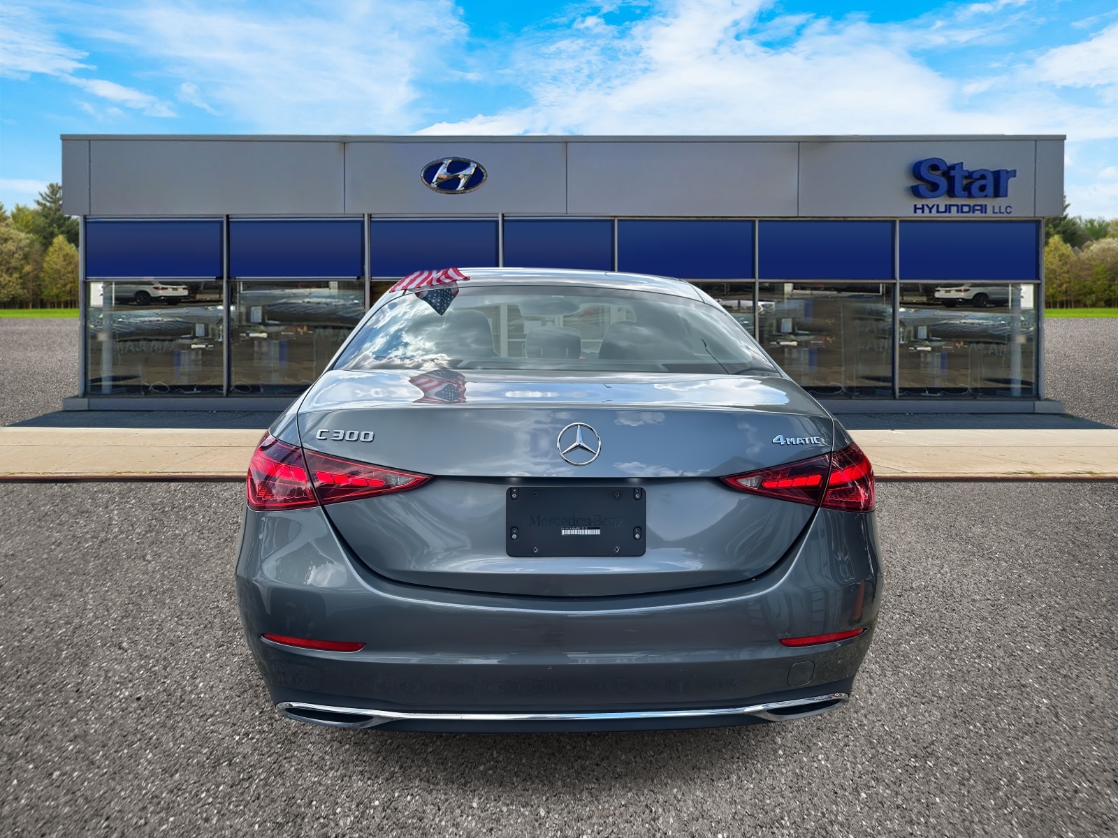 used 2022 Mercedes-Benz C-Class car, priced at $32,999
