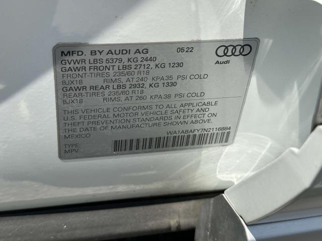used 2022 Audi Q5 car, priced at $33,995
