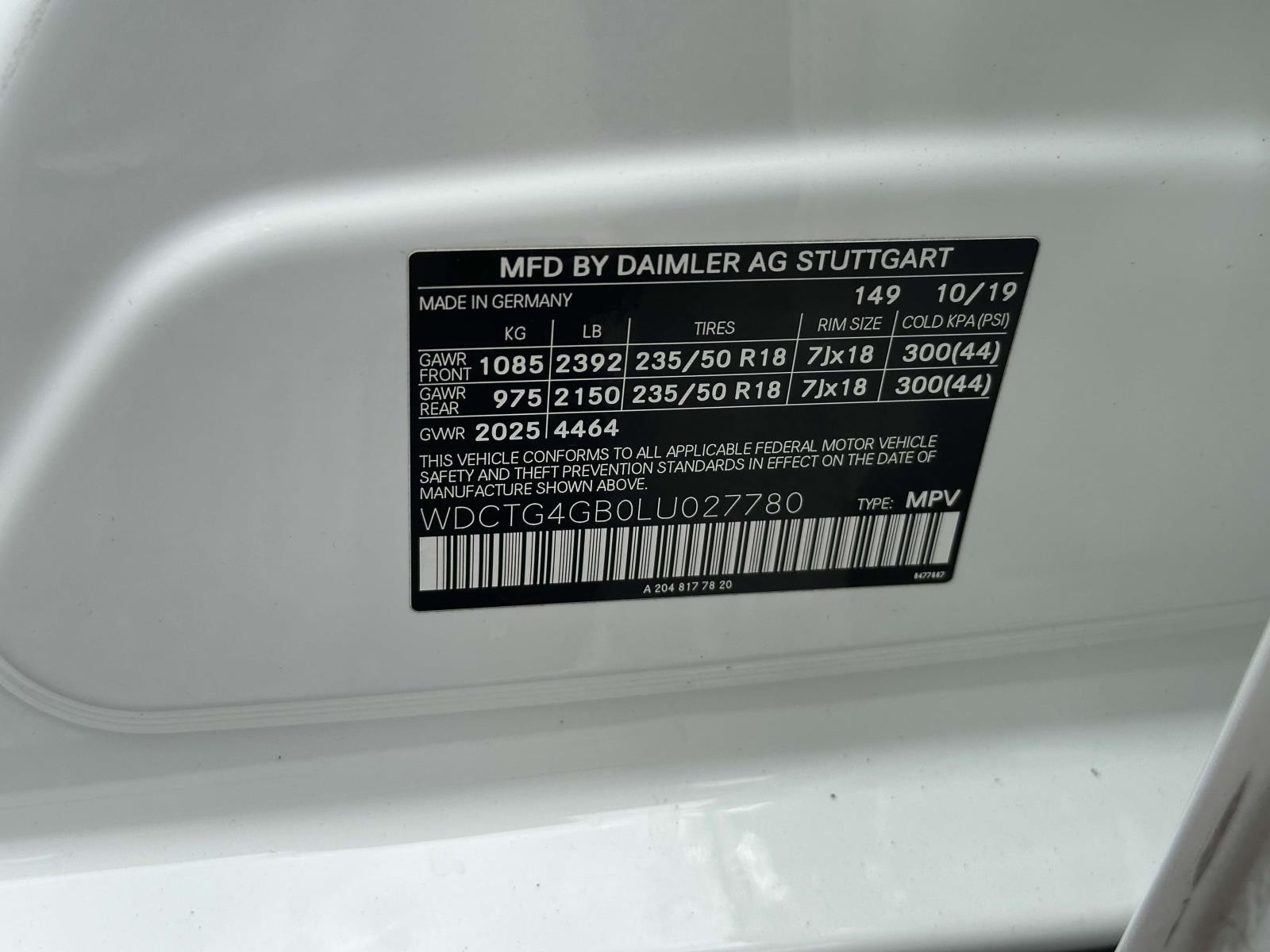 used 2020 Mercedes-Benz GLA car