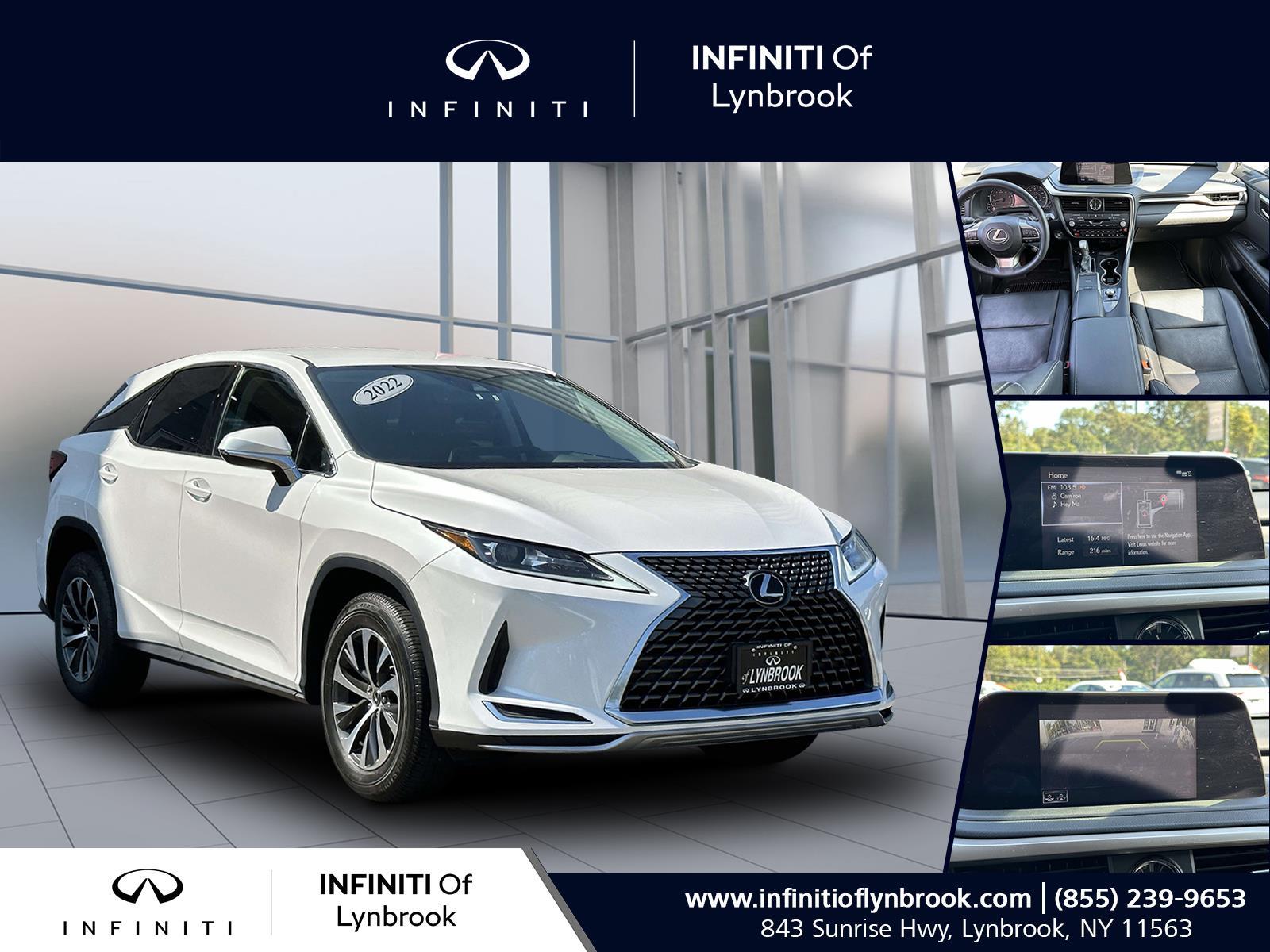 used 2022 Lexus RX car, priced at $40,997