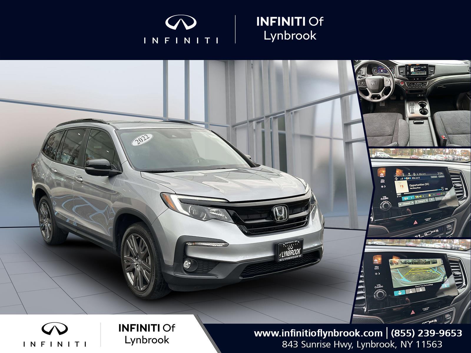 used 2022 Honda Pilot car, priced at $29,995