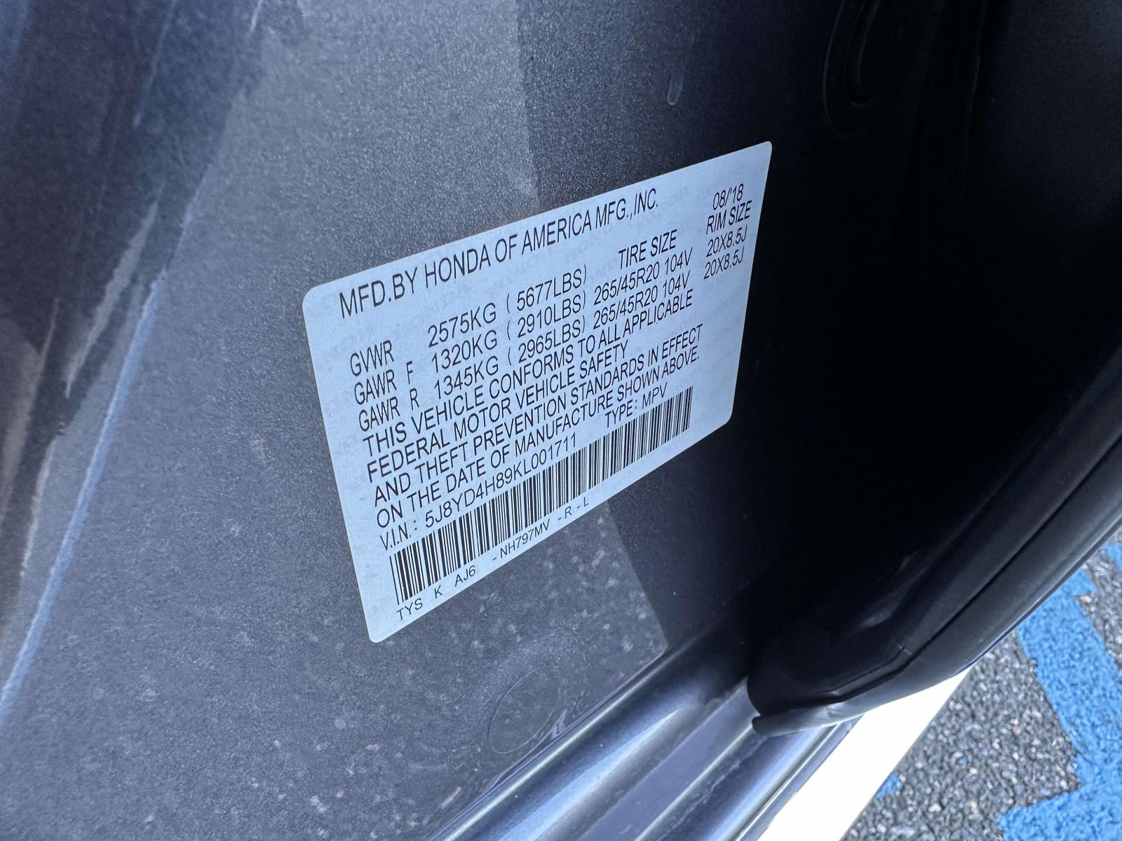 used 2019 Acura MDX car, priced at $25,674