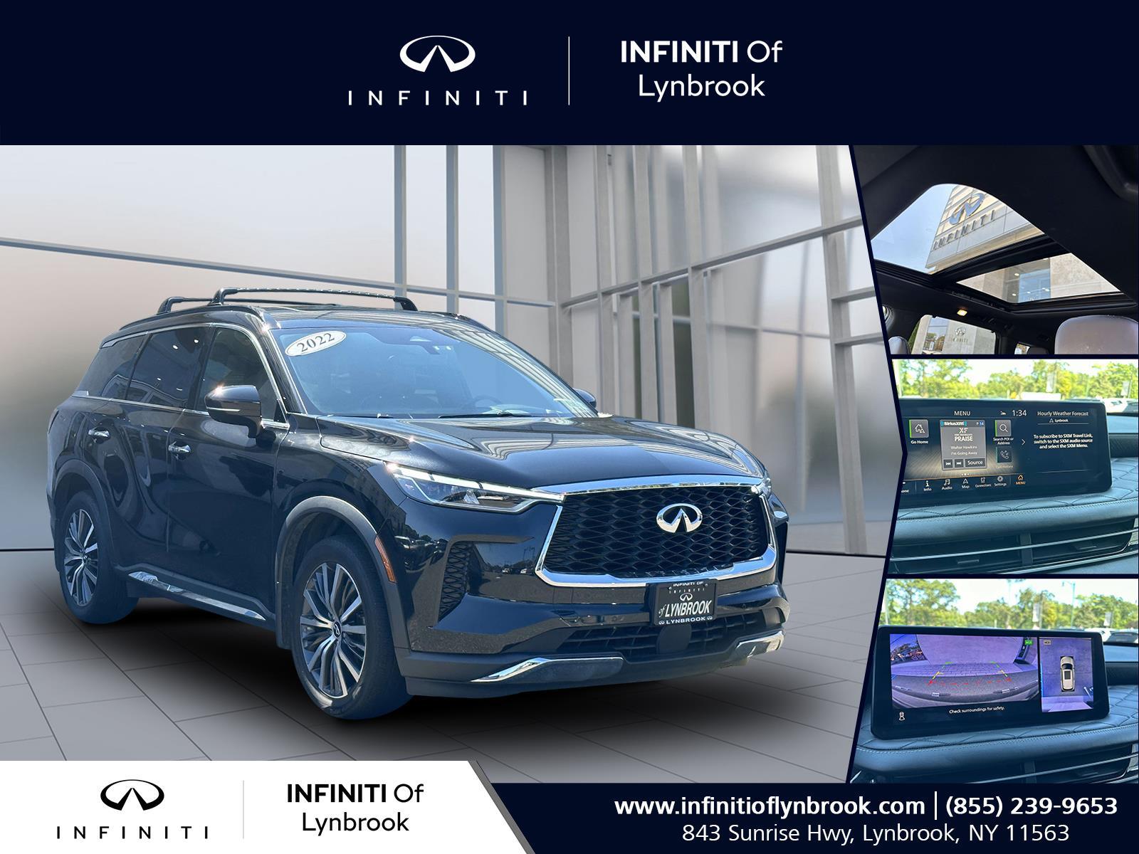 used 2022 INFINITI QX60 car, priced at $43,784