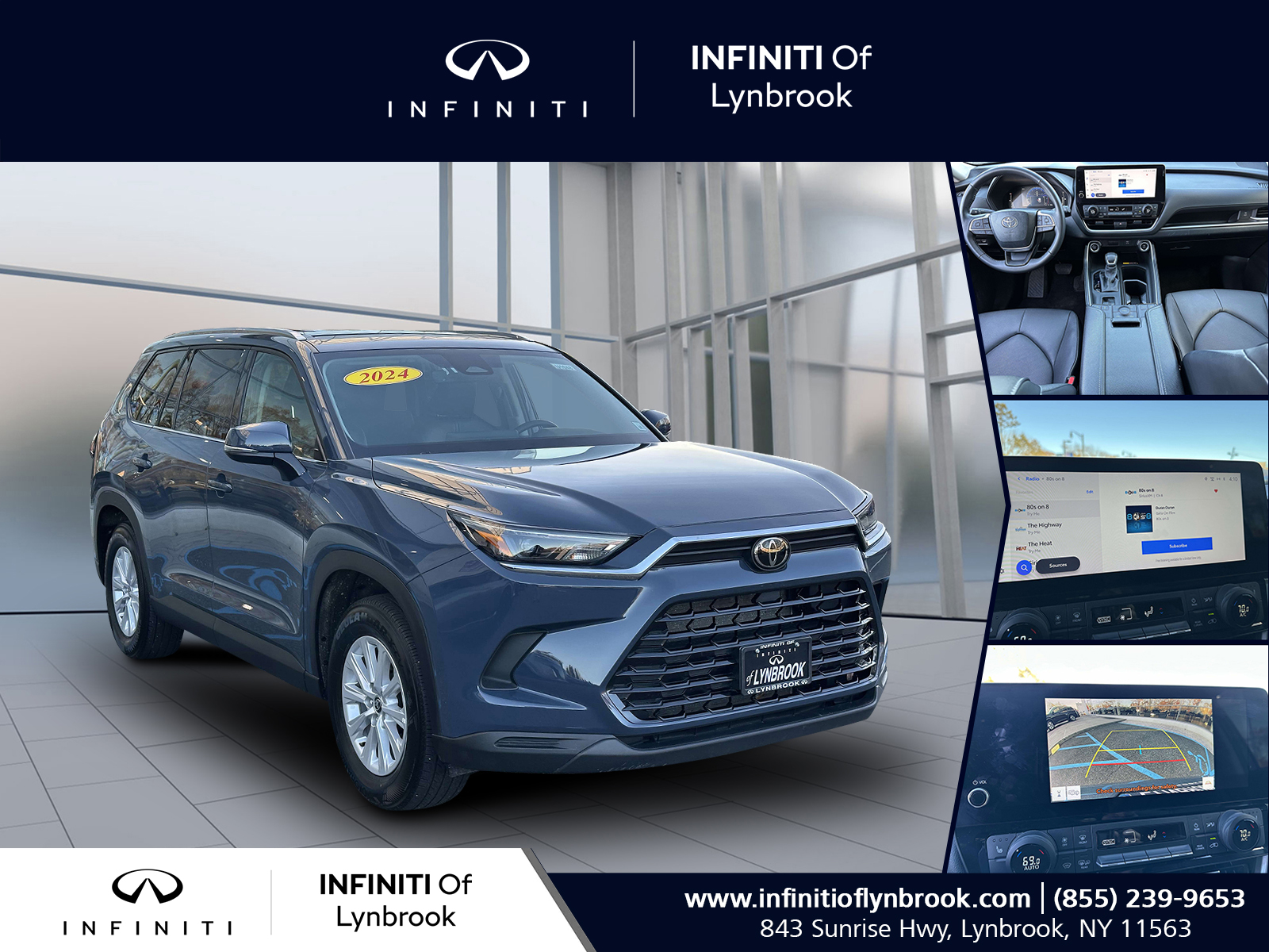 used 2024 Toyota Grand Highlander car, priced at $46,989