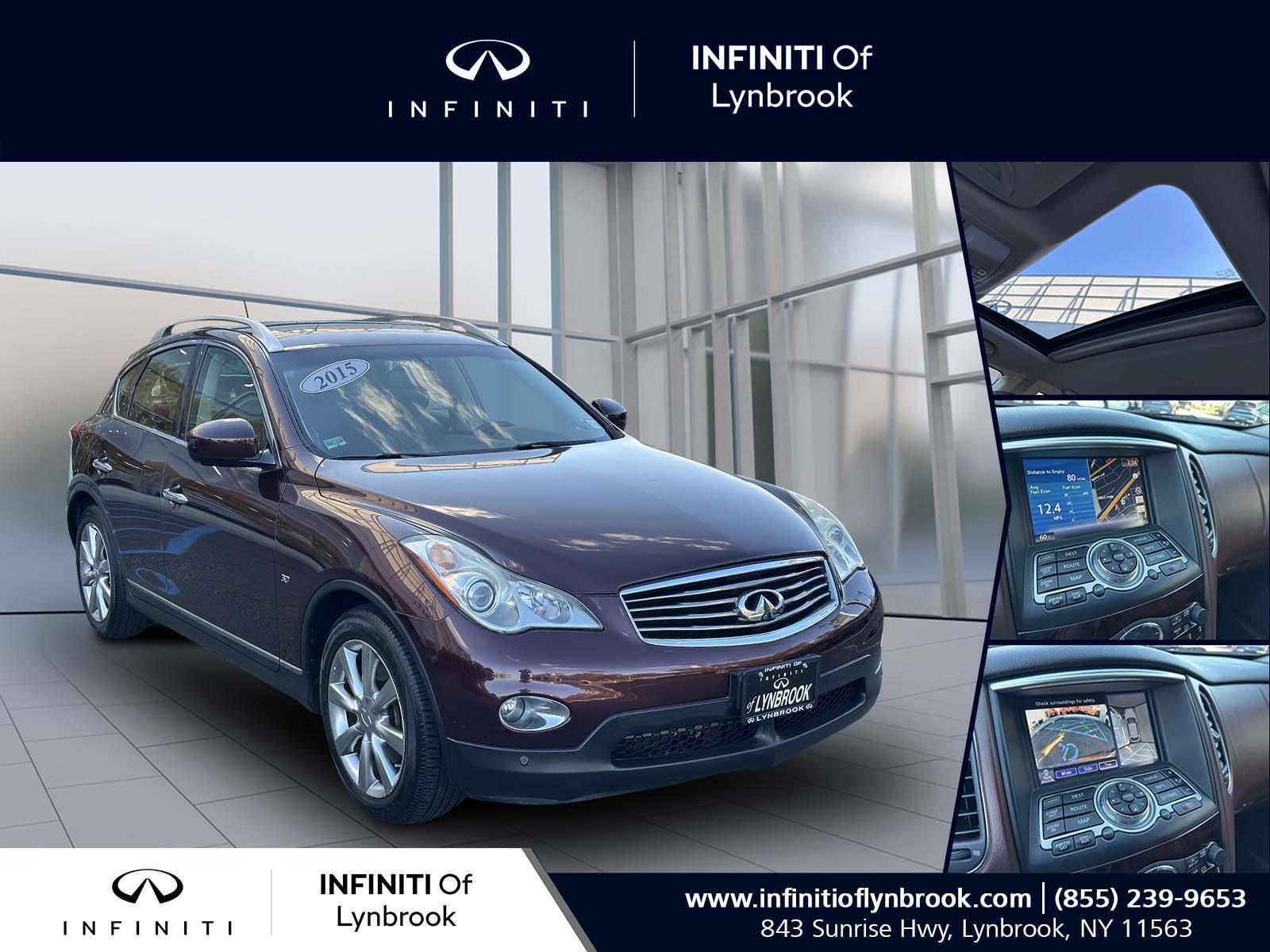 used 2015 INFINITI QX50 car, priced at $14,999