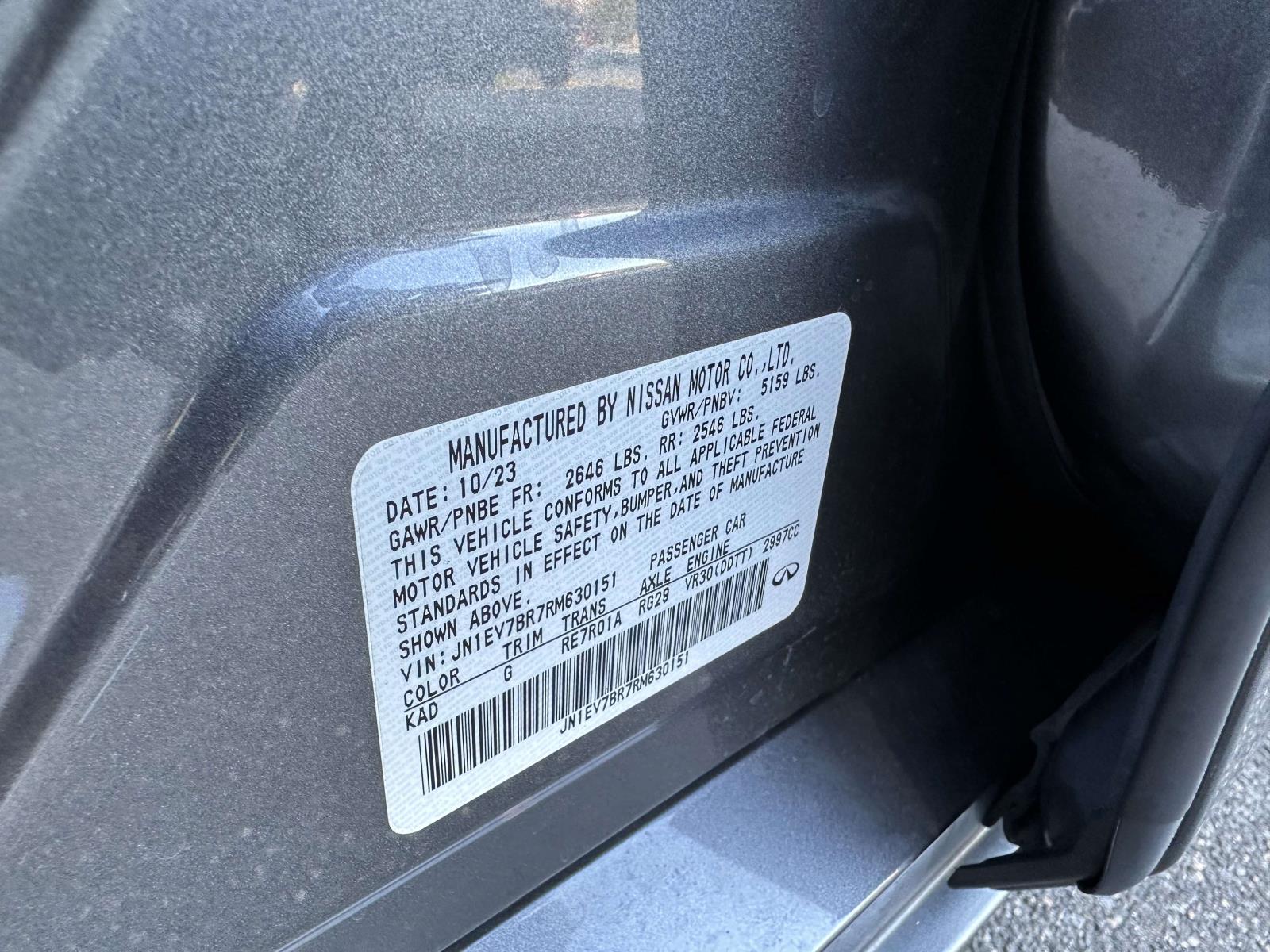 used 2024 INFINITI Q50 car, priced at $34,995