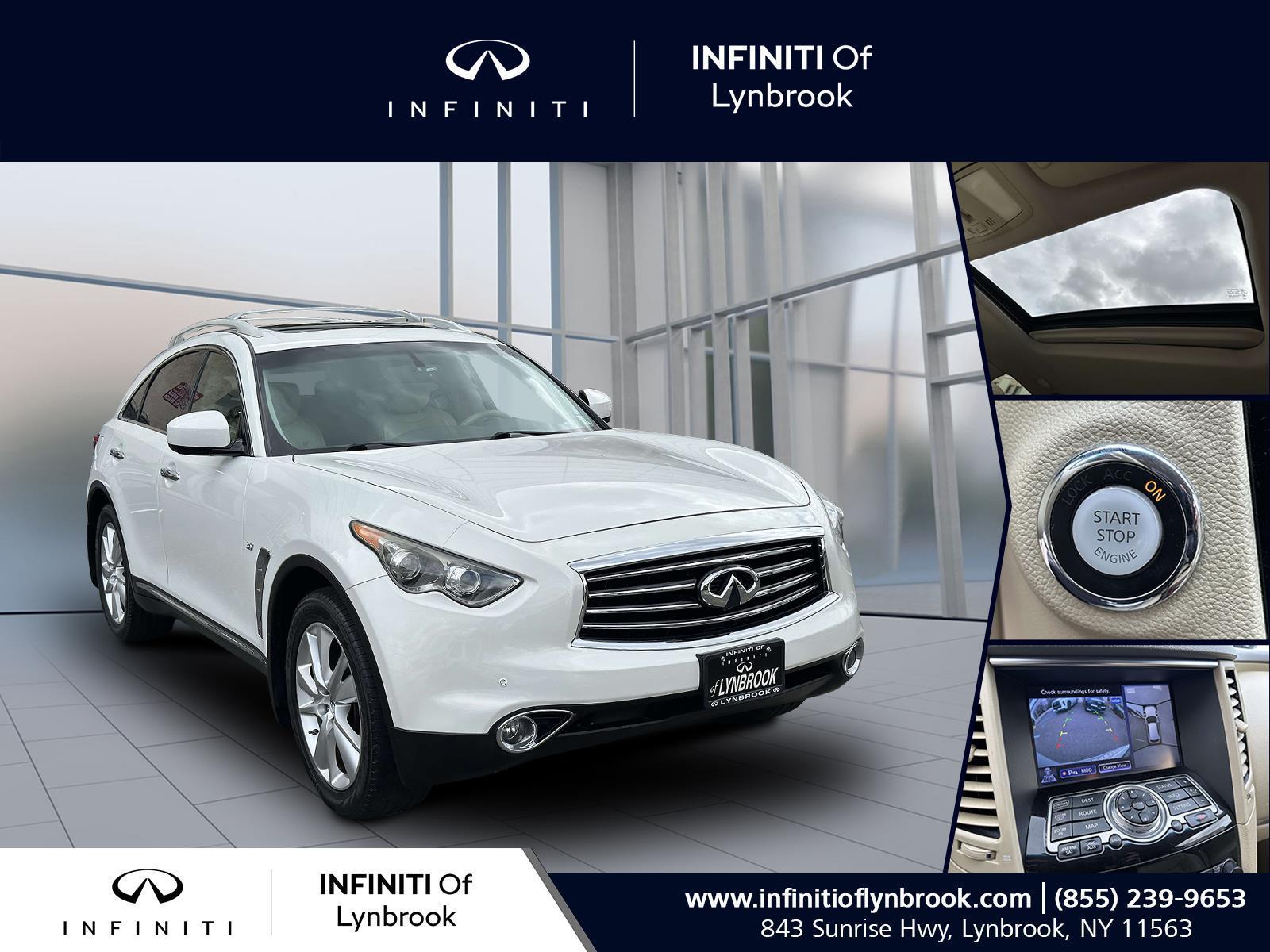 used 2015 INFINITI QX70 car, priced at $15,590