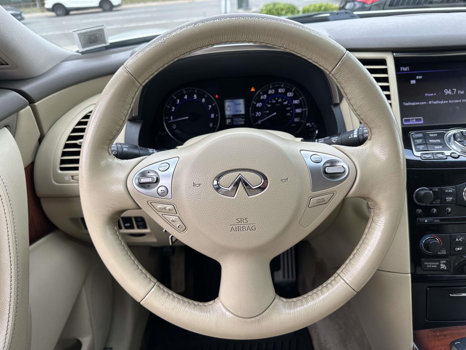 used 2015 INFINITI QX70 car, priced at $15,590