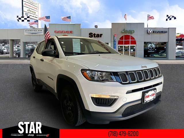 used 2021 Jeep Compass car, priced at $18,499