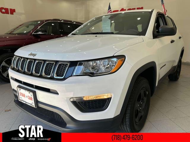 used 2021 Jeep Compass car, priced at $18,499