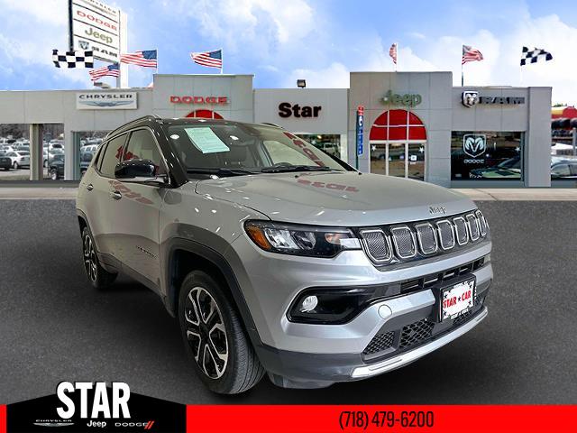 used 2022 Jeep Compass car, priced at $24,999